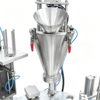 Machine de remplissage et de scellage automatique super économique pour capsules de café en plastique, idéale pour les petites entreprises