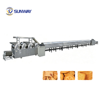 Machine de fabrication de biscuits automatique de grande capacité, équipement complet de production de biscuits croustillants et de snacks