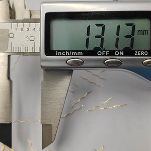 Serat Baja gelombang berlapis tembaga 13MM serat baja logam mikro beton diperkuat untuk bahan bangunan lantai Industri - Product Image 6