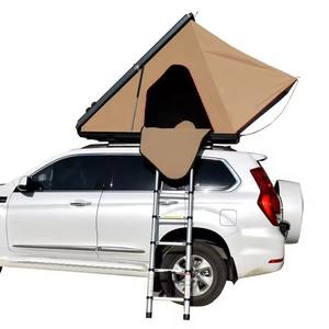 Haute qualité facile à installer <span class=keywords><strong>Camping</strong></span> Triangle aluminium coque dure tente de toit tente de voiture - Product Image 5
