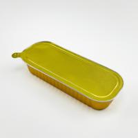 Barquette jetable en aluminium pour produits pharmaceutiques, imprimée sur mesure, avec bouchon de bouteille, sac thermique, moule à pain miniature rectangulaire en métal