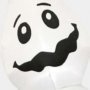 Decoración exterior soplada por aire, luz LED de Halloween, fantasma inflable, decoración de patio de 4 pies - Product Image 6