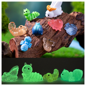 Moth Beetle Scorpion Chenille Fourmi 3d Micro Résine Animal Artisanat Ornement Figurines Lumineuses Insecte Enfant Jouer Jardin Kit - Product Image 3