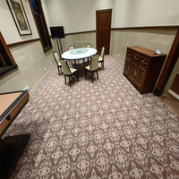 Tapis carrés en nylon de luxe, imprimés sur mesure, fabriqués à la machine, pour la maison, les voyages, les hôtels, les bureaux et l'usage commercial