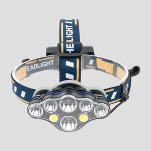 Lampe frontale portable d'extérieur à 8 LED super lumineuses, étanche IP65, rechargeable par USB, avec base <span class=keywords><strong>G9</strong></span> et faisceau réglable - Product Image 3