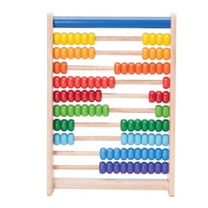 Cheap <strong>Wooden</strong> <strong>rainbow</strong> Colorful Montessory Abacus Rack Math Game Tool Educational Preschool Baby Kids Children <strong>Toys</strong> - Product Image 4