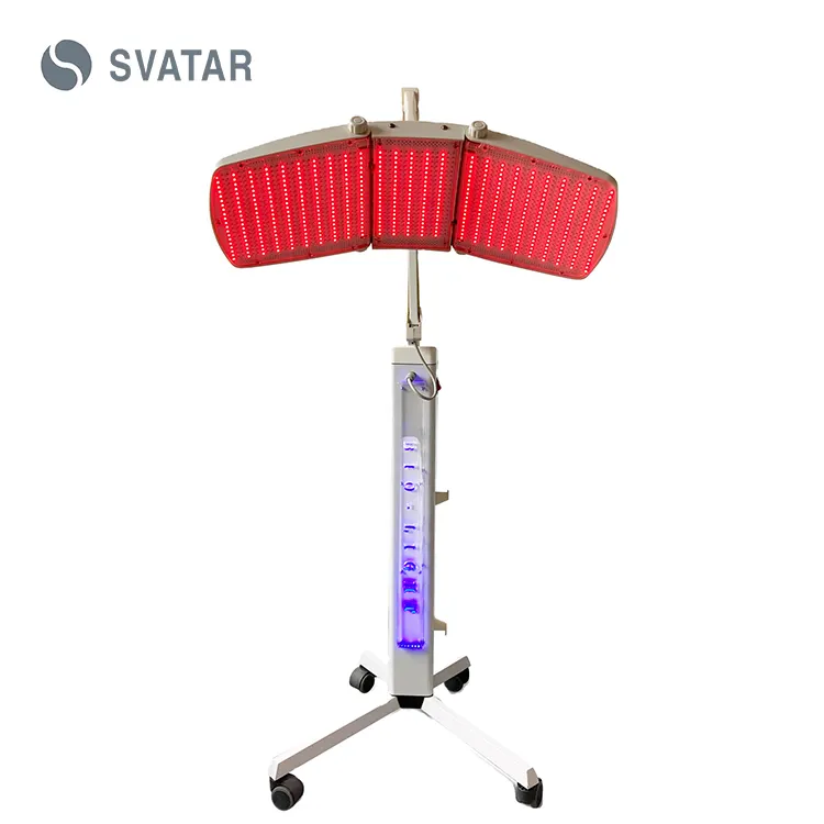 Svatar Red Light Therapy 1420 lámparas tratamiento del cuero cabelludo máquina de cultivo de cabello para hombres y mujeres