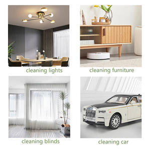 Duster de ventilateur de nettoyage en microfibre de plumes flexibles de haute qualité poignée de balai télescopique détachable <span class=keywords><strong>plumeau</strong></span> magique pour un usage domestique - Product Image 5