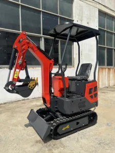 KK12S >> GHJM fabrika çin mini ekskavatör mini kepçe makine ekskavatör 1 ton 2 ton 3ton kauçuk parça ile satılık