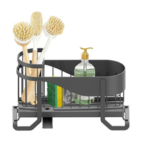 Support de cuisine en éponge Organisateur de caddie Porte-éponge Accessoires de cuisine pratiques et originaux