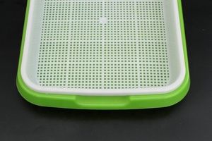 Bandeja de Cultivo GREENPOWER GPY33 de Doble Capa, Resistente, Ecológica, de Plástico, para Germinación Hidropónica, 34x25x4.5cm - Product Image 3
