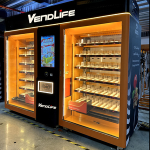Máquinas Expendedoras Automáticas de Verduras, Frutas y Alimentos Congelados, Doble Gabinete para Artículos al por Menor, Servicio 24 Horas, Nuevo Modelo 2024 - Product Image 5
