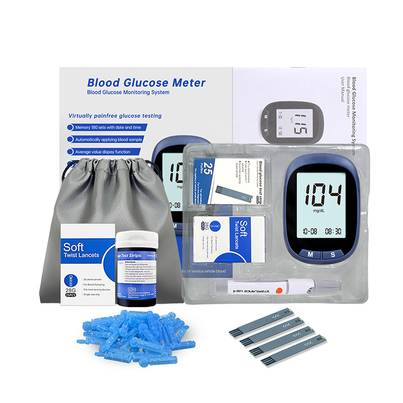 LCD Display Glucose Level Meters Kit