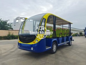 รถบัสไฟฟ้าชมวิวและรถชมวิวแบบรถไฟขนาดเล็ก ดีไซน์ใหม่ ยี่ห้อ RC สำหรับสวนสนุกและสนามเด็กเล่น - Product Image 3