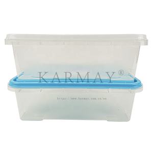 1500ml plastic food container with <b>cover</b> for food storage high and low <b>temperature</b> resistant defend seepage well sealed - Product Image 6