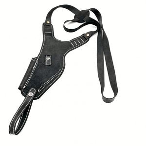 Funda de Pistola de Cuero de Alta Calidad, Universal, para Mano Derecha, Portátil, Táctica, Oculta, para Hombro - Product Image 1