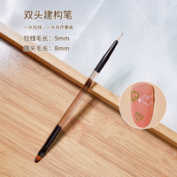 Vente en gros de pinceaux pour ongles, outil de manucure, stylo dessin pour ongles