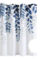 Rideaux de douche géométriques en tissu imperméable en gros, rideaux de douche imprimés sur mesure
