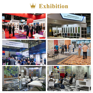 Autovi thương mại cấp máy tufted không trượt Vòng đống thảm nặng tường để tường cho các khu vực giao thông cao - Product Image 5