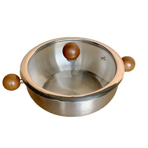 Olla para Sopa de Acero Inoxidable con Tapa, Compatible con Inducción, para Servir Individualmente, para Fideos Instantáneos, Leche Caliente - Product Image 2