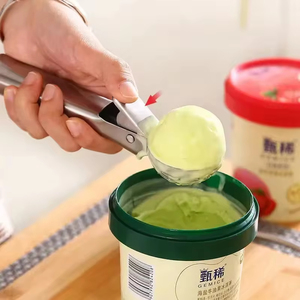 الأكثر مبيعاً للصيف معلقة معدنية من الفولاذ المقاوم للصدأ لتحضير الكرات المايوه والفاكهة والبطيخ - Product Image 6