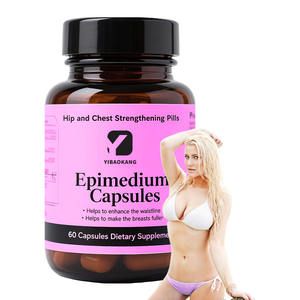 Capsule di Epimedium Biologico Tradizionale Personalizzate per il Rafforzamento di Fianchi e Petto, Estratto di Palma in Capsule Rigide per Adulti - Product Image 1