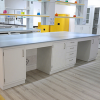 Banc de laboratoire à cadre en H pour la chimie universitaire Mobilier pour les sciences et les laboratoires médicaux Tables
