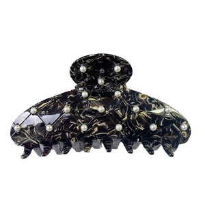 ZiTeng luxe <span class=keywords><strong>nacre</strong></span> motif acide acétique épingle à <span class=keywords><strong>cheveux</strong></span> haut de gamme Double face requin <span class=keywords><strong>pince</strong></span> polarisée rose grande taille poignée <span class=keywords><strong>cheveux</strong></span> - Product Image 6