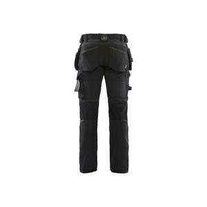 BLAKLADER - 152216459933D120 Pantalones artesanos elásticos en 4 direcciones Negro/Amarillo-PANTALONES DE TRABAJO EAN 7330509724095 PANTALONES DE TRABAJO DE CARGA - Product Image 2