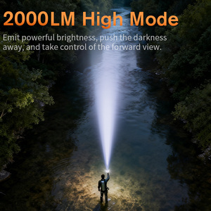 <span class=keywords><strong>Lampe</strong></span> de <span class=keywords><strong>plongée</strong></span> LED super lumineuse en alliage d'aluminium, étanche IP68, rechargeable, 2000 lumens, <span class=keywords><strong>lampe</strong></span> de camping, <span class=keywords><strong>lampe</strong></span> torche sous-marine - Product Image 5