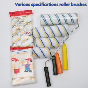Rullo per Pittura Industriale Fai-<span class=keywords><strong>da</strong></span>-Te di Piccole Dimensioni in Materiale Poliestere Espanso con Manico in Plastica Senza Punti Ciechi per Rivestimenti - Product Image 5