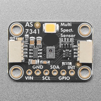AS7341 Capteur de lumière/couleur à 10 canaux - STEMMA QT / Qwiic pour Adafruit