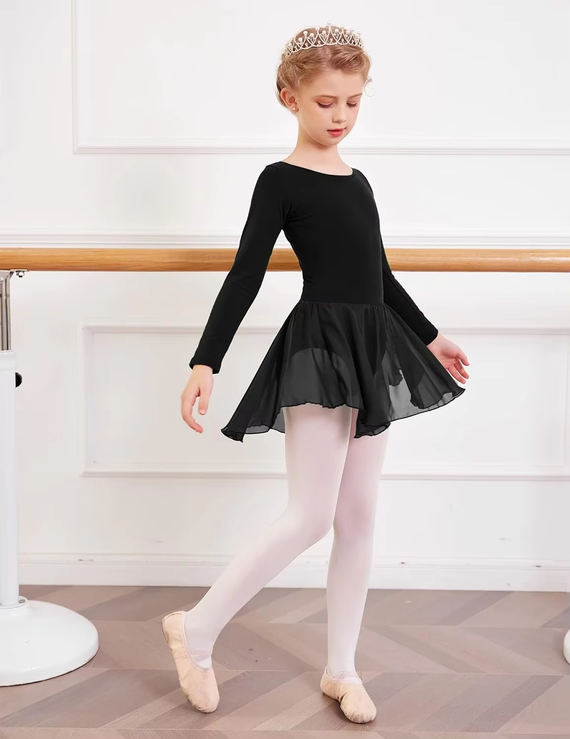 chinese dress ladies MiDee Classical Dance Costume Girl Women Splicing Bowl Neck Modern Ballet  Lyrical Dance Wear Stage Performance Competition Colths Adult Plus Size  Made Customized – MiDee Dance Costume main image 0
