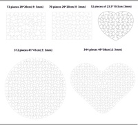 Puzzle Vierge 1000 Pièces Personnalisable en Gros Bois Papier DIY pour Adultes Enfants Jeu Éducatif Cadeau et Activité Familiale