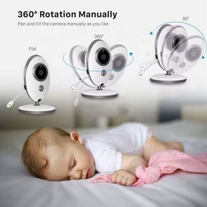 Support de moniteur pour bébé Smart 5 pouces caméra sans fil Bluetooth <span class=keywords><strong>chaussette</strong></span> longue portée accessoires chaussettes avec fréquence cardiaque - Product Image 3