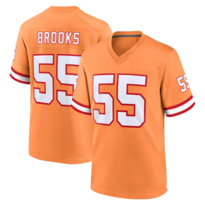 Maillot personnalisé orange Tampa Bay Limited pour hommes # 13 Mike <span class=keywords><strong>Evans</strong></span> # 12 Tom Brady # 14 <span class=keywords><strong>Chris</strong></span> Godwin # Maillot de football américain 54 David - Product Image 4