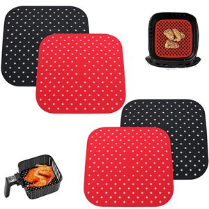 Tapis de cuisson anti adhésifs, 1 pièce, accessoires pour pâtisserie, huile de cuisson, soucoupe à gâteaux grilli, Silicone, friteuse à Air - Product Image 1