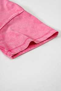 OEM vente en gros 230gsm haut court vintage pour femmes meilleure vente t-shirt été délavé à l'acide haute qualité crop tops t-shirt - Product Image 3