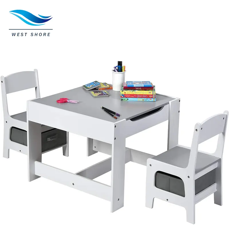 Wooden Montessori Children's Play Study and Activity Table and Chair High Quality Special Design Event Tables Kids Table