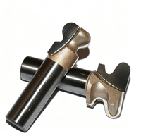 ANGHUA Ensemble de fraises de profilage décoratives professionnelles en diamant polycristallin PCD pour l'usinage de précision CNC de meubles