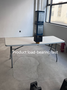 Nueva llegada <span class=keywords><strong>MESA</strong></span> DE BODA ahorro de espacio blanco <span class=keywords><strong>resina</strong></span> rectángulo <span class=keywords><strong>plegable</strong></span> recepción mesas de plástico para fiesta - Product Image 6