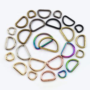 Deepeel F4-6 12-50mm Handtas Hardware Accessoires Op Maat Gemaakte Kleur Regenboog Rosegoud Gesp Tas D-Ring - Product Image 4