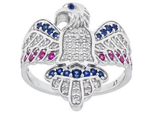 Thai Jewelry Wholesale Factory Eco-friendly brass Eagle Fashion <b>Ring</b> Bird Jewelry <b>Statement</b> <b>Ring</b> for Women Party Gift - Product Image 1