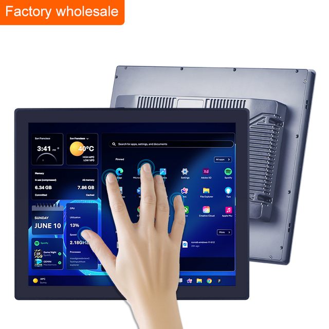 Open Frame Industrial Embedded Ipc 7-32-inch Fanless Rs232 Rs485 Capacitive Touch Screen Tablet Android IP65 Panel PC 1920x1080