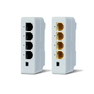 3-Port-PoE-Extender 100 Meter (328 Fuß) Extender IEEE802.3af/at Kompatibel 1 in 3 Out-Netzwerk erweiterung Power PoE De