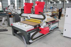 เครื่องจักรซีเอ็นซี รูเตอร์แกะสลักไม้ 1325-2 3 แกน สำหรับแกะสลักเฟอร์นิเจอร์ไม้ เครื่องแกะสลักซีเอ็นซี รุ่น M-shine โรงงานซีเอ็นซี - Product Image 3