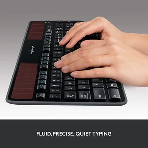 K750 Original 100% Wireless Solar <b>Keyboard</b> 2.4ghz with <b>Usb</b> Unifying Ultra-thin K750 K750 Wireless Solar <b>Keyboard</b> - Product Image 5