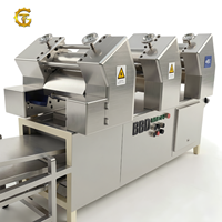 Machine automatique de fabrication de nouilles instantanées séchées, 4 tonnes par 8h, ligne complète automatique de production de nouilles séchées