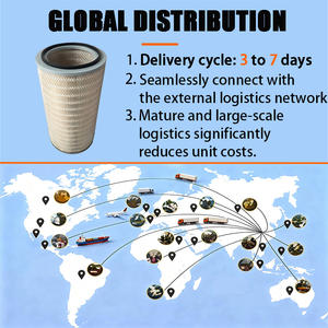Cartouche filtrante antistatique industrielle pour la collecte de poussière d'aluminium en environnement à risque d'explosion Filtr Workowy - Product Image 3