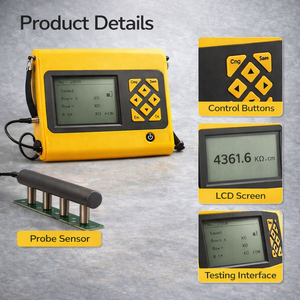 デジタルコンクリート抵抗率計 鉄筋腐食測定用 非破壊コンクリート試験装置 - Product Image 2